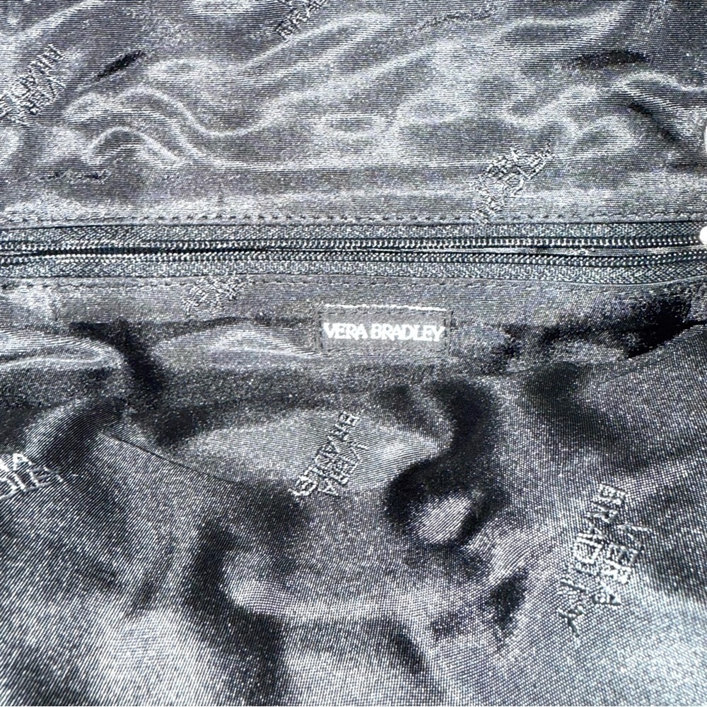Vera Bradley Black and Gray Patterned Fabric - Picture 3 of 3